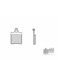 BREMBO Off-Road Sintered...