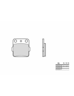 BREMBO Off-Road Sintered...