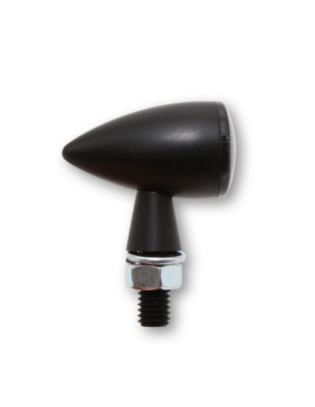 HIGHSIDER pro Apollo Bullet LED Indicator/Position Light Black/Smoke 2in1, E-Approved (Pair)