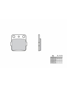 BREMBO Off-Road Sintered...