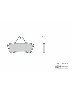 BREMBO Off-Road Sintered...
