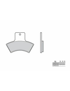 BREMBO Off-Road Sintered...