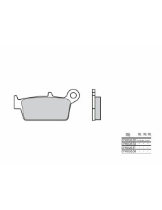 BREMBO Off-Road Sintered...