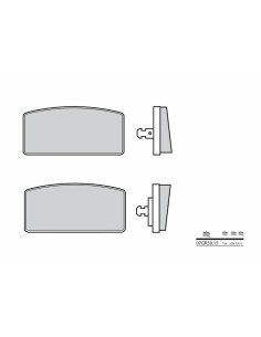 Plăcuțe de frână BREMBO...