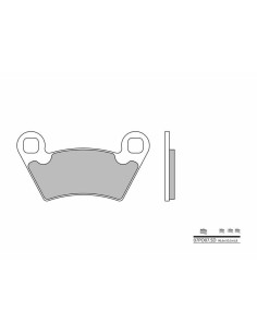 Plăcuțe de frână din metal...