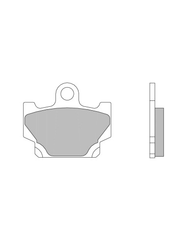 BREMBO Street Carbon Ceramic Brake pads - 07YA1011