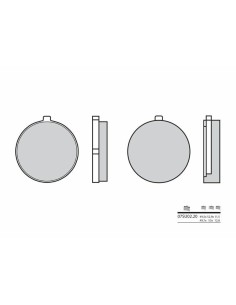 Plăcuțe de frână BREMBO...