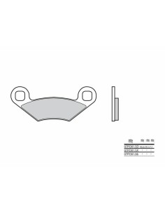 BREMBO Off-Road Sintered...