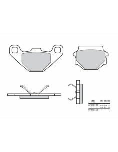 Plăcuțe de frână BREMBO...