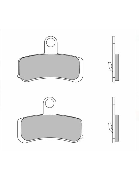 BREMBO Street Sintered Metal Brake pads - 07HD15SA