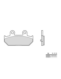 BREMBO Scooter Sintered...