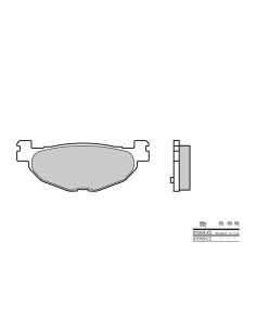 BREMBO Scooter Sintered...