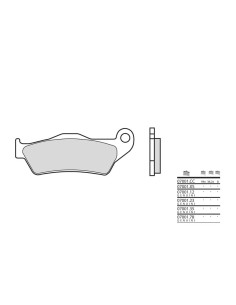 Plăcuțe de frână BREMBO...