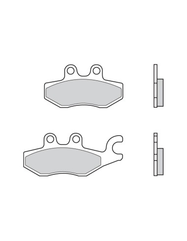 BREMBO Scooter Carbon Ceramic Brake pads - 07060CC