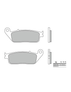 BREMBO Scooter Sintered...