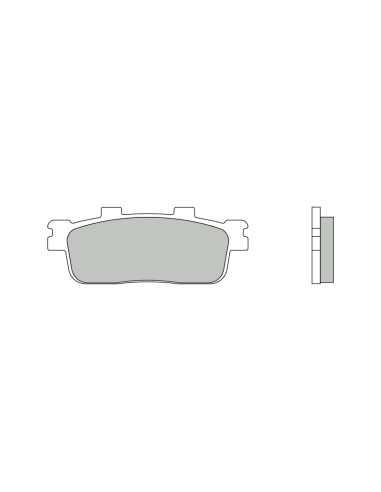 BREMBO Scooter Sintered Metal Brake pads - 07040XS