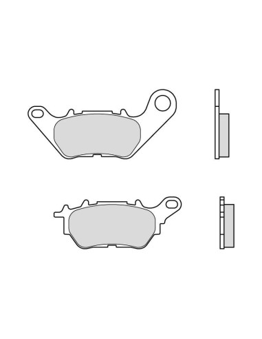 BREMBO Street Carbon Ceramic Brake pads - 07YA53CC