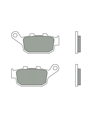 BREMBO Street Sintered Metal Brake pads - 07HO53SP