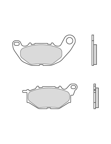 BREMBO Street Sintered Metal Brake pads - 07YA52SA