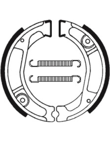 TECNIUM Street Organic Brake shoes  - BA029