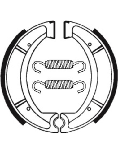 TECNIUM Scooter/Street/Off-Road Organic Brake shoes  - BA037