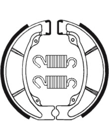 TECNIUM Off-Road Organic Brake shoes  - BA047