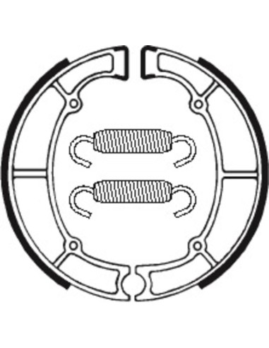 TECNIUM Street Organic Brake shoes  - BA060