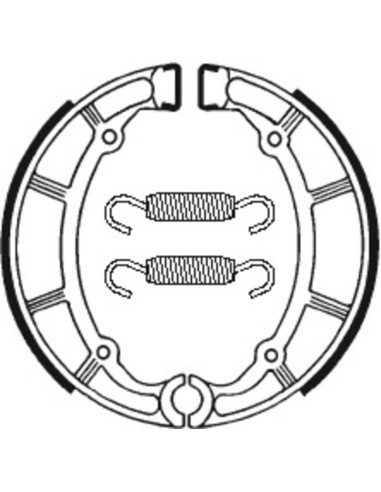 Saboți de frână organici stradal TECNIUM - BA065