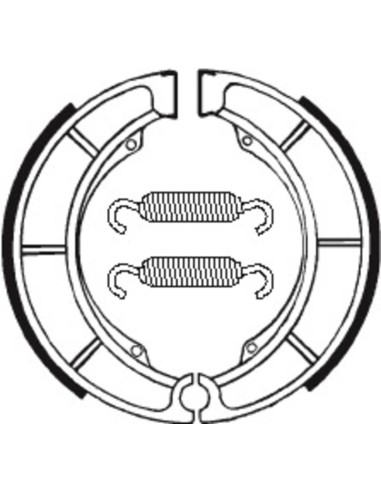 Saboți de frână organici TECNIUM Street/ATV - BA098