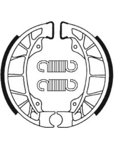 Saboți de frână organici pentru scuter TECNIUM - BA195