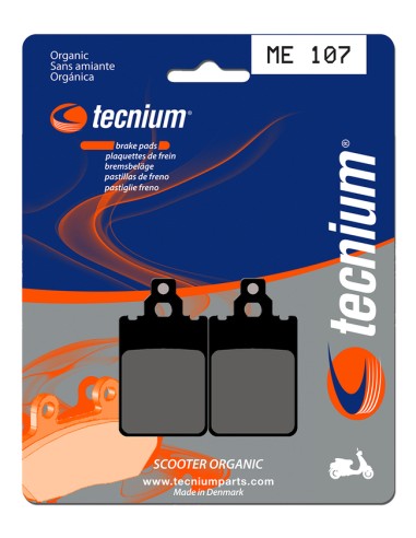 TECNIUM Scooter Organic Brake pads - ME107