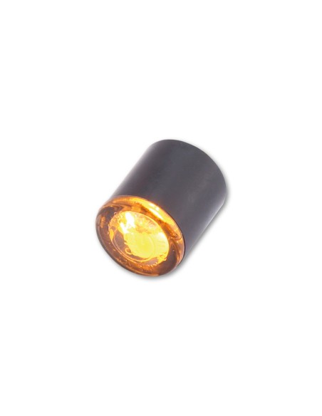 HIGHSIDER Pro Proton LED Indicator Module Body Black / Lens Smoked (Pair), Front & Rear
