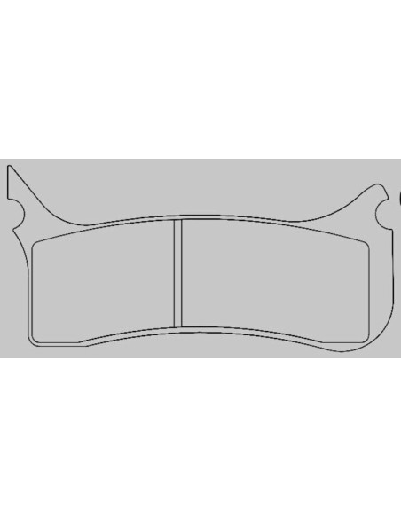 Plăcuțe de frână din metal sinterizat BERINGER Original Standard Street/Sport - KIT1100S