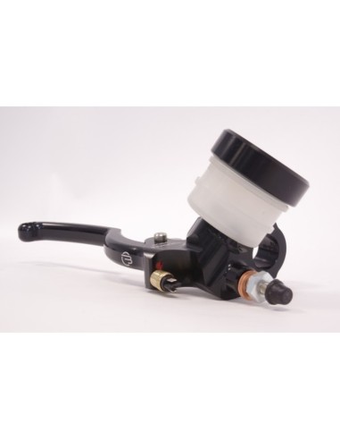 BERINGER Classic Racing Axial Brake Master Cylinder Ø17,5mm Plug-In Reservoir Black (Type A Lever - 16cm Black)