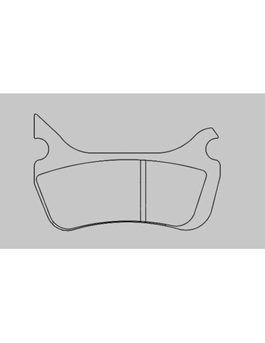 BERINGER Enduro Sintered Metal Brake pads - KIT1258SI