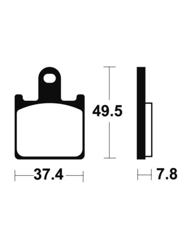 TECNIUM Sintered Metal Brake Pads - MTR338
