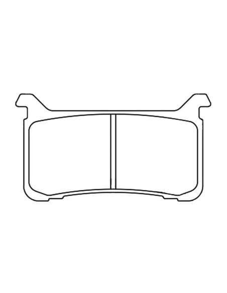 CL BRAKES Street Sintered Metal Brake Pads - 1252A3+