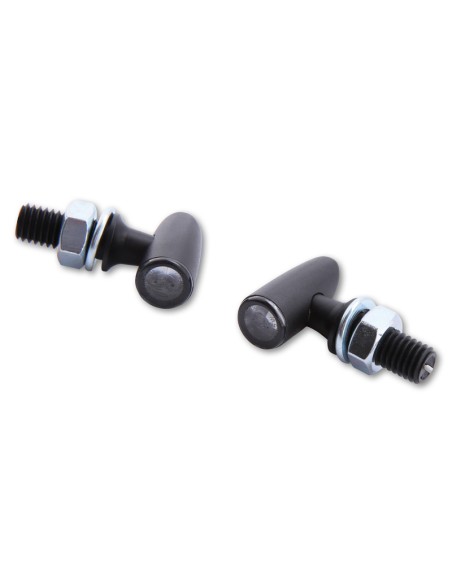 HIGHSIDER pro Proton One LED Position Light Black/Smoke E-Approved (Pair)