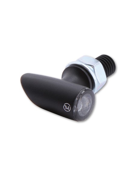 HIGHSIDER pro Proton One LED Position Light Black/Smoke E-Approved (Pair)