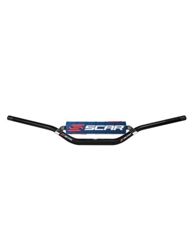 SCAR Low Handlebar Black/Dark Blue Pad