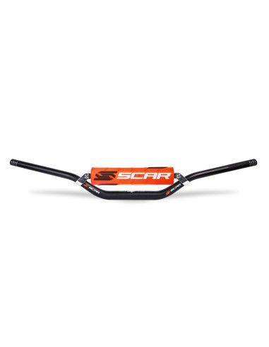 SCAR Medium Handlebar Medium Black/Orange Pad