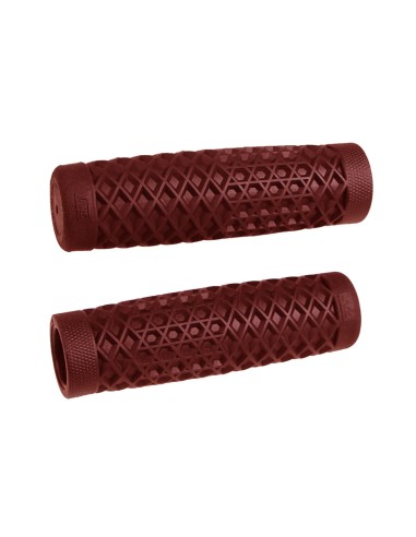 ODI Vans Cult V-Twin Grips Full Waffle - Red