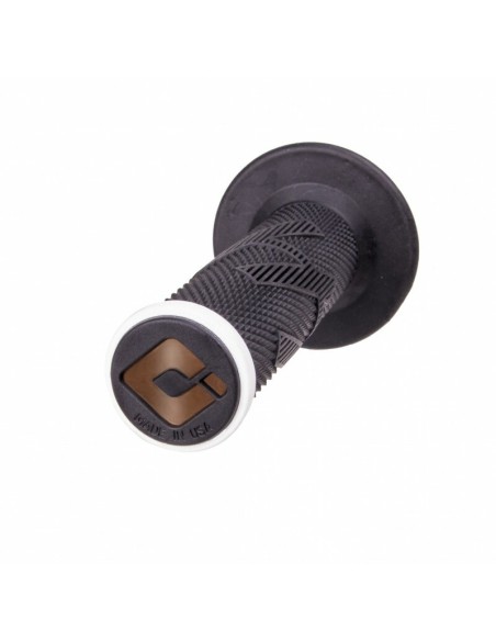 Mânere cu blocare ODI Emig Pro V2 Full Diamond Alb-negru