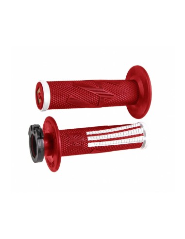 Manere cu blocare ODI Emig Pro V2 Full Diamond Red & White