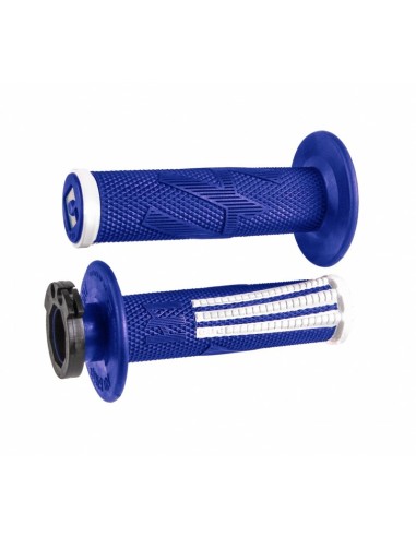 Manere cu blocare ODI Emig Pro V2 Full Diamond Blue & White