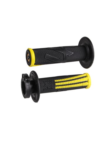 Manere cu blocare ODI Emig Pro V2 Full Diamond Black & Yellow