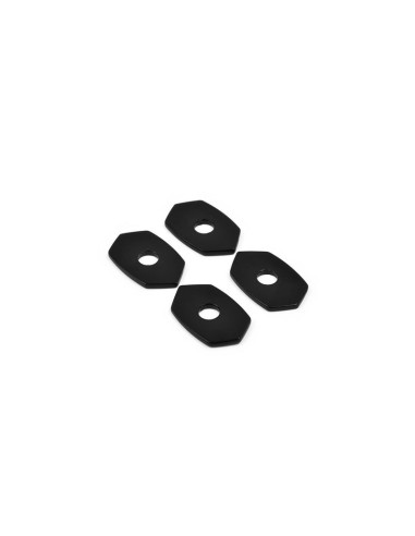 HIGHSIDER smart Mounting Plates Indy Spacer Black