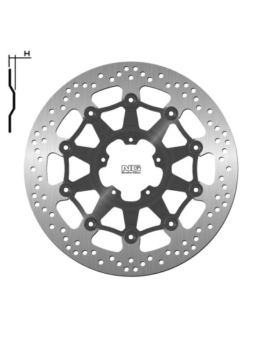 NG BRAKE DISC Disc de frana plutitor - 1517