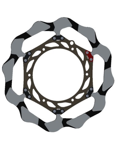 BRAKING Batfly Wave Semi-Floating Brake Disc