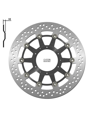 NG BRAKES Round Floating Brake Disc